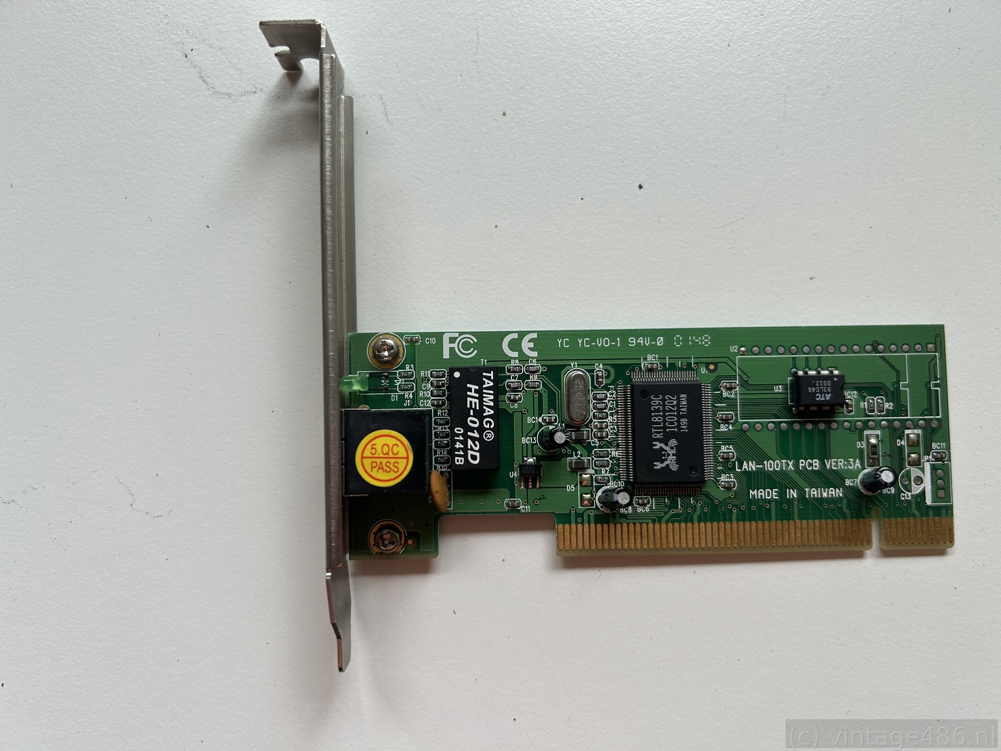 Generic PCI RTL8139C NIC
