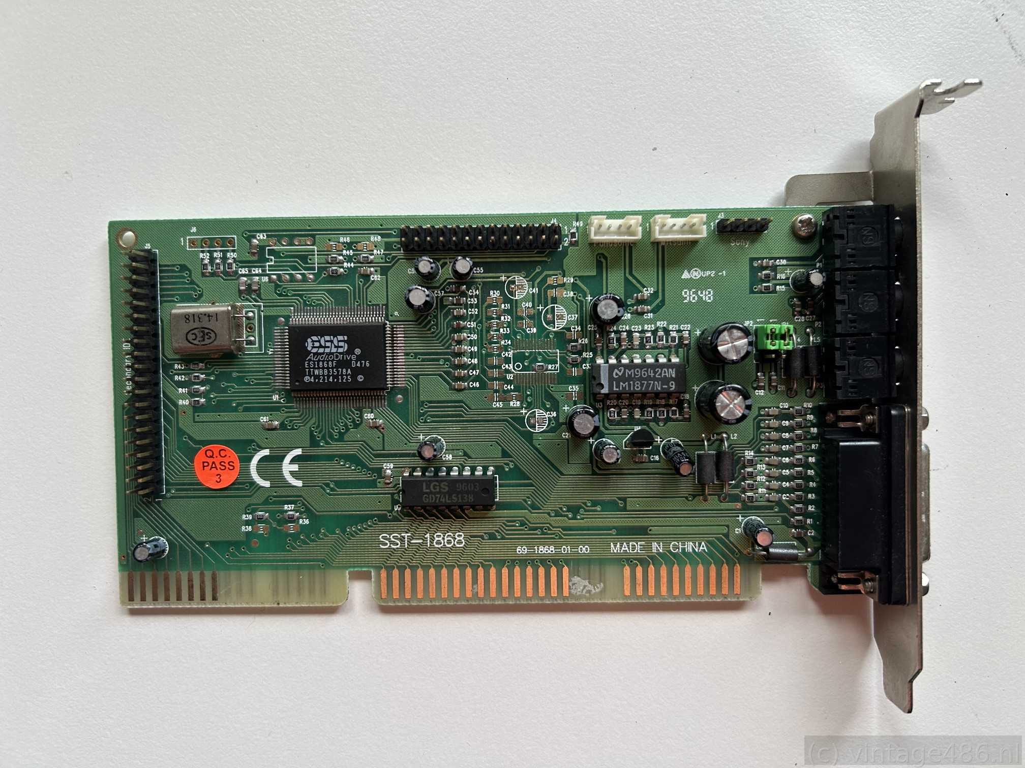 ESS AudioDrive (ES1868) ISA