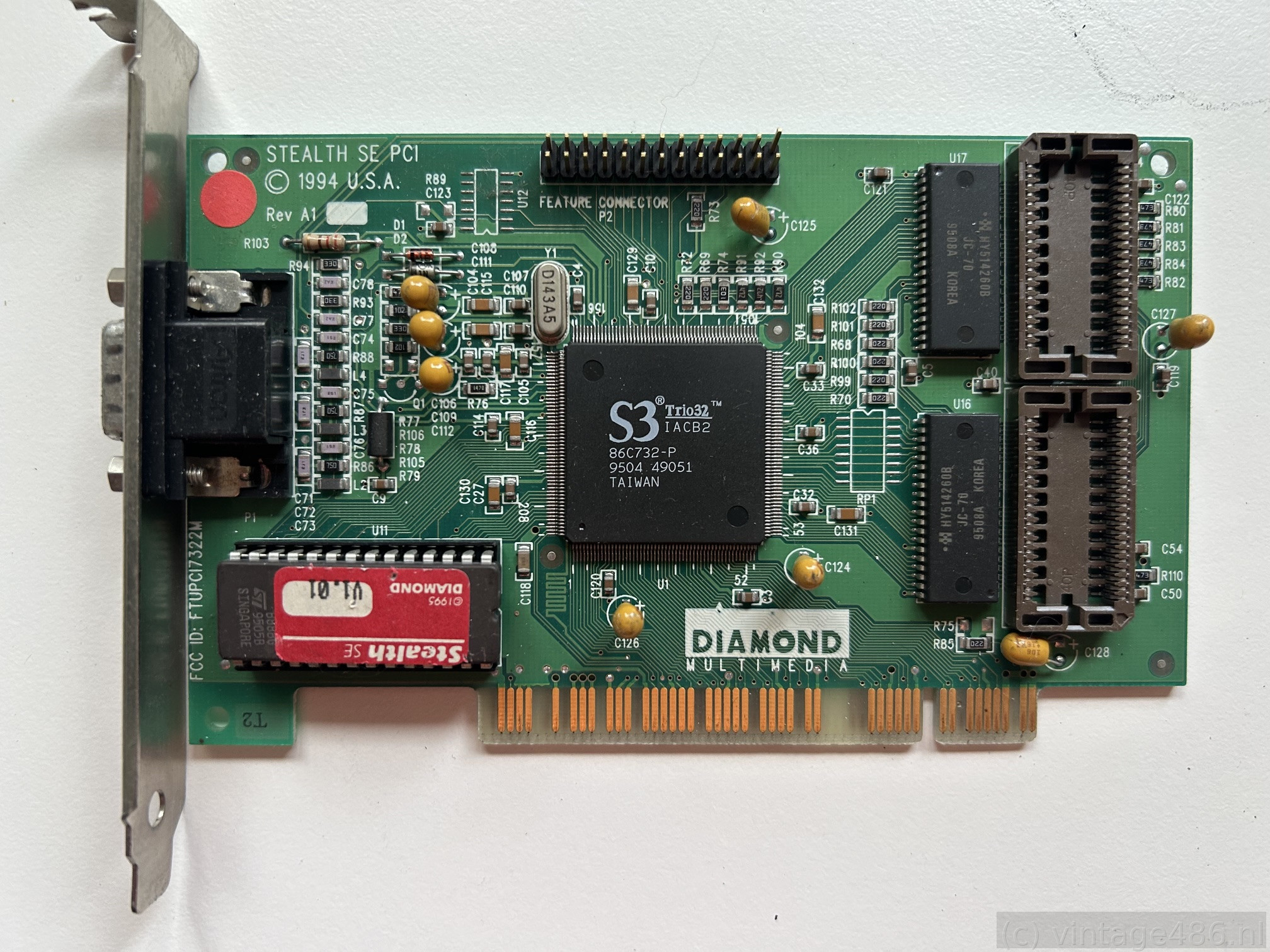 Diamond Stealth SE PCI Rev A1